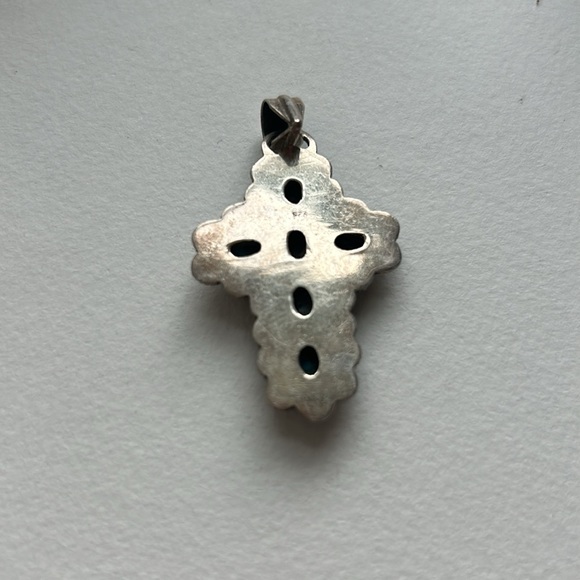 Turquoise Cross Pendant - Picture 5 of 5